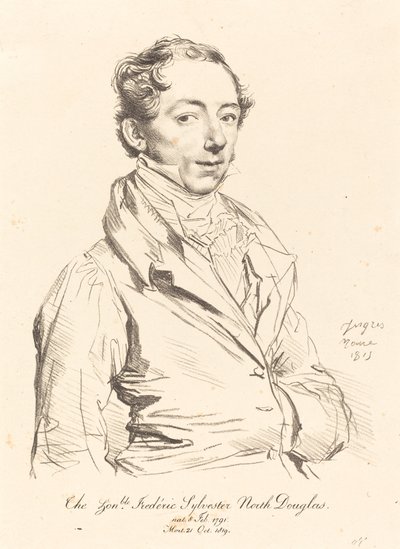 Frederic Sylvester Douglas av Jean Auguste Dominique Ingres