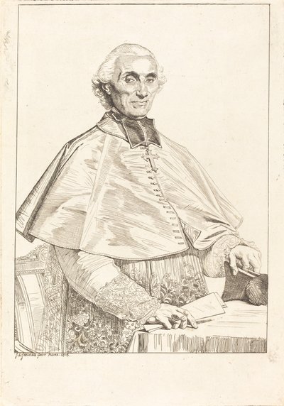 Gabriel Cortois de Pressigny av Jean Auguste Dominique Ingres