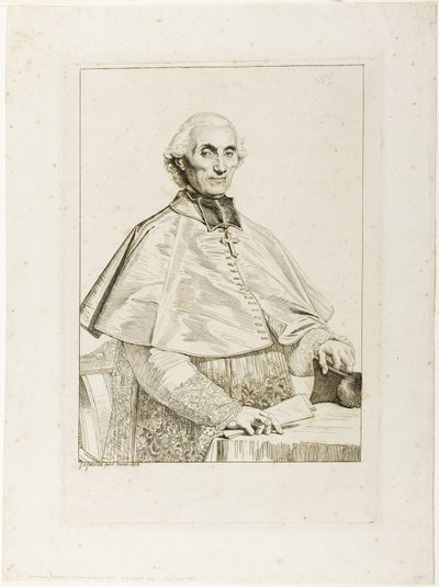 Gabriel Cortois de Pressigny av Jean Auguste Dominique Ingres