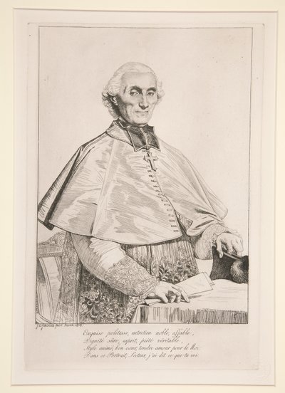 Gabriel Cortois de Pressigny av Jean Auguste Dominique Ingres