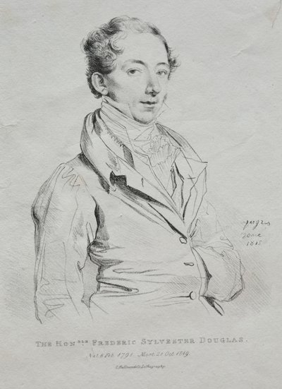 Ærede Frederic Sylvester Douglas av Jean Auguste Dominique Ingres
