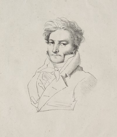 Jacques Marguet de Norvins av Jean Auguste Dominique Ingres