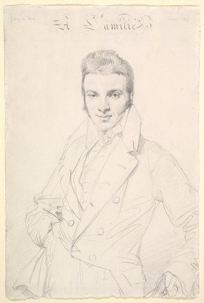 Jean-Joseph Fournier av Jean Auguste Dominique Ingres