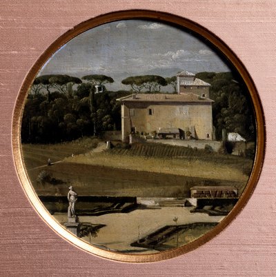 Le Casino Raphael i Roma Maleri av Jean Auguste Dominique Ingres (1780-1867) Paris fra 1800-tallet, dekorativ kunst av Jean Auguste Dominique Ingres