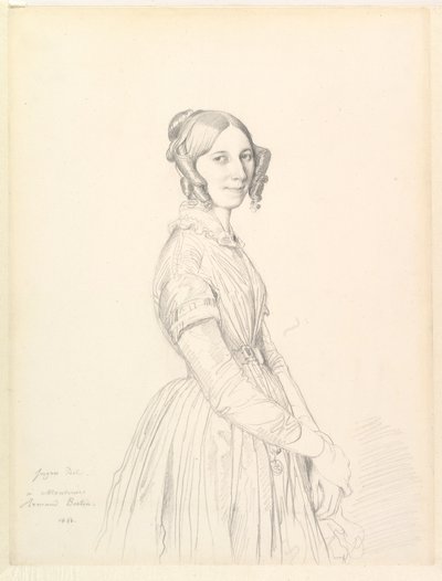 Madame Armand Bertin, født Marie-Anne-Cécile Dollfuss av Jean Auguste Dominique Ingres