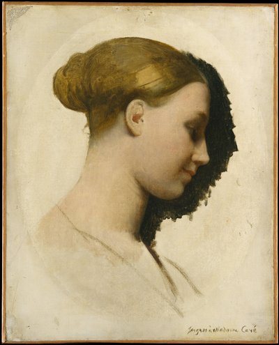Madame Edmond Cavé (Marie-Élisabeth Blavot, født 1810) av Jean Auguste Dominique Ingres