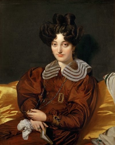 Portrett av Madame Marcotte de Sainte-Marie av Jean Auguste Dominique Ingres