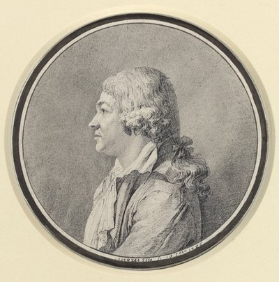 Portrett av en mann av Jean Auguste Dominique Ingres
