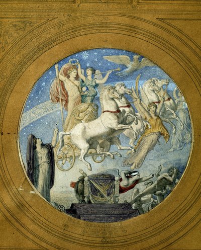 Apoteosen til Napoleon I av Jean Auguste Dominique Ingres
