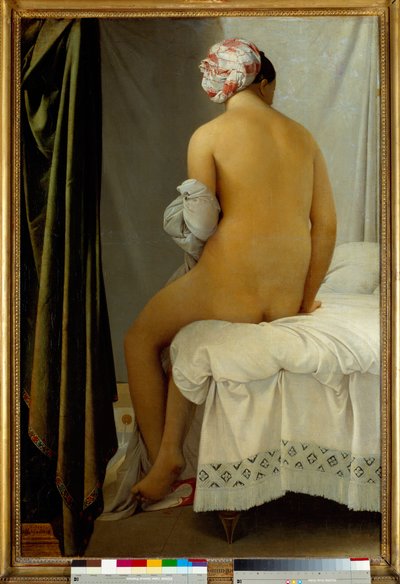 Bademannen i Valpincon av Jean Auguste Dominique Ingres