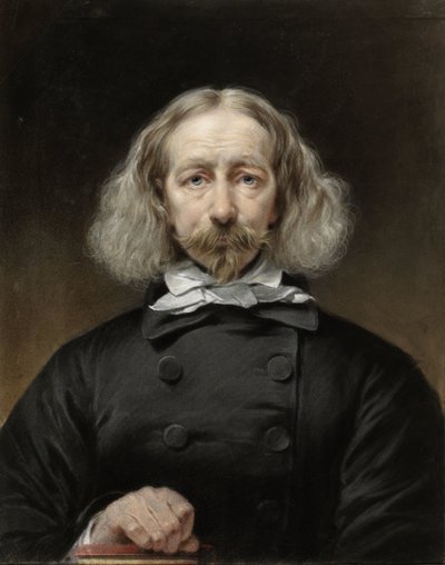 Selvportrett av Jean Augustin Daiwaille