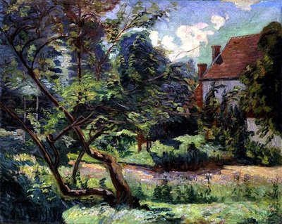 Orchard at the Edge of the Wood, Miregaudon av Jean Baptiste Armand Guillaumin