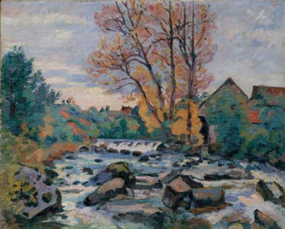 The Bouchardon Mill, Crozant, ca. 1898 av Jean Baptiste Armand Guillaumin