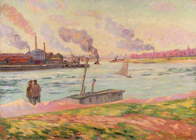 The Pointe dIvry, 1886 av Jean Baptiste Armand Guillaumin