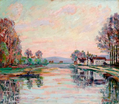 Seinen ved Samois, ca. 1900 av Jean Baptiste Armand Guillaumin