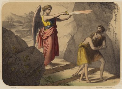 paradis tapt av Jean Baptiste Auguste Leloir
