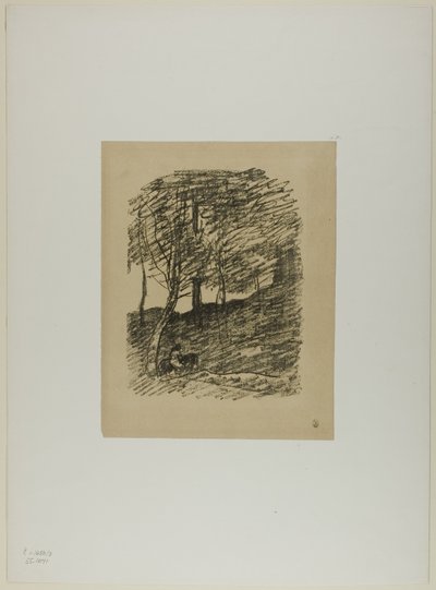 Under trærne av Jean-Baptiste-Camille Corot