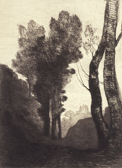 Romas omgivelser, 1866 av Jean Baptiste Camille Corot