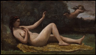 Beschwörung der Liebe von Jean Baptiste Camille Corot