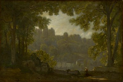 Skoglandskap av Jean-Baptiste-Camille Corot