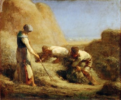Die Heuarbeiter von Jean-Baptiste-Camille Corot