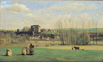 Landschaft von La Ferté-Milon von Jean-Baptiste-Camille Corot