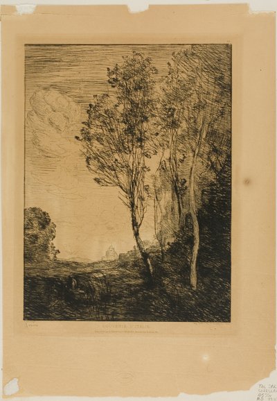 Minne om Italia av Jean-Baptiste-Camille Corot