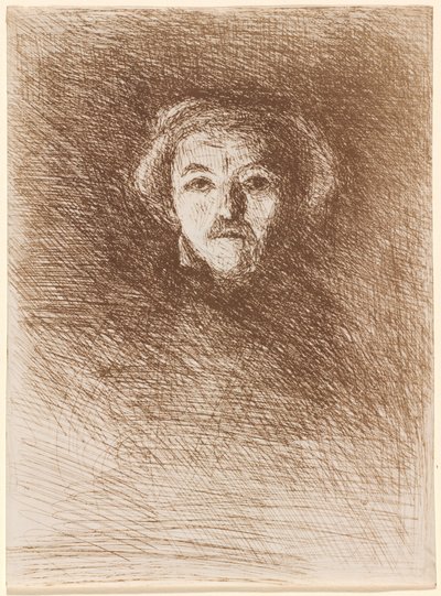 Selvportrett (Corot av seg selv) av Jean Baptiste Camille Corot