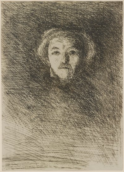 Selvportrett av Jean Baptiste Camille Corot