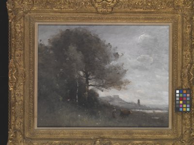 Suvenir fra Italia (olje på lerret) av Jean Baptiste Camille Corot