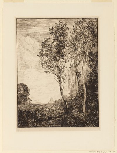 Suvenir fra Italia av Jean Baptiste Camille Corot
