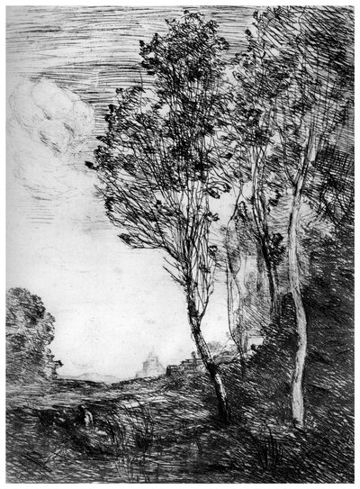 Souvenir dItalie, c1815-1865, 1924 av Jean Baptiste Camille Corot