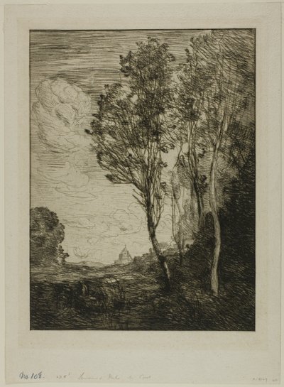Suvenir fra Italia av Jean Baptiste Camille Corot