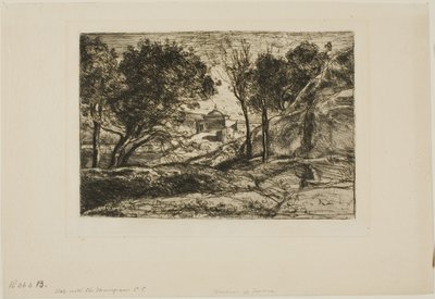 Suvenir fra Toscana av Jean Baptiste Camille Corot