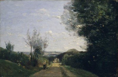 Omgivelsene til Paris av Jean Baptiste Camille Corot