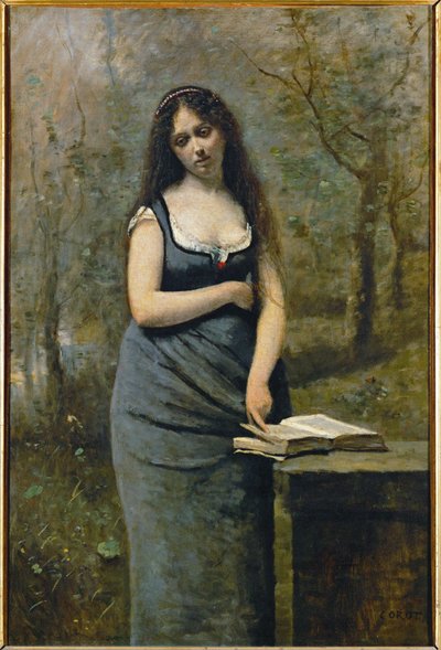 Velleda von Jean-Baptiste-Camille Corot