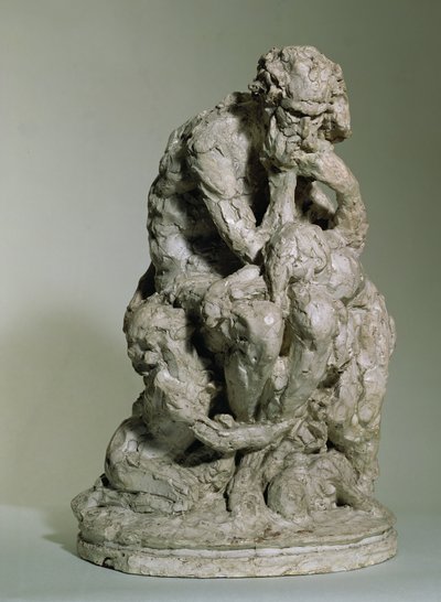 Ugolino og hans sønner (gips) (se også 197136 og 234151) av Jean Baptiste Carpeaux