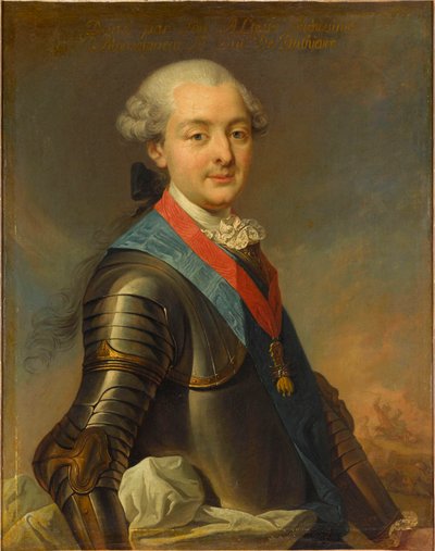 Louis Jean Marie de Bourbon, hertug av Penthievre 1725-1793, ca 1760. av Jean Baptiste Charpentier