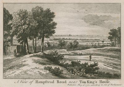 Utsikt over Hampstead Road nær Tom King