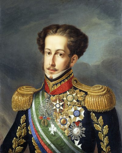 Dom Pedro I, keiser av Brasil, ca. 1816 av Jean Baptiste Debret