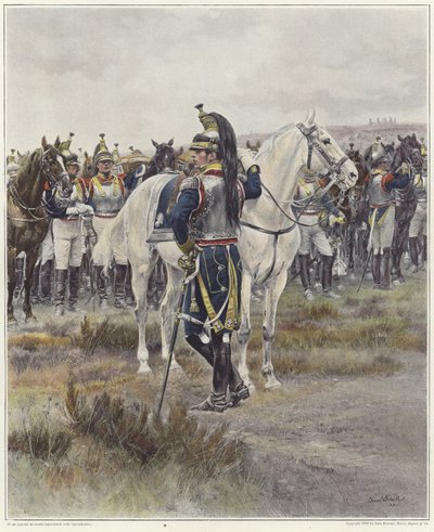 Montert kavaleri i 1807 av Jean Baptiste Edouard Detaille