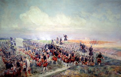 Frelse før slaget ved Fontenoy 11.05.1745 Maleri av Edouard Detaille (1848-1912). 1912 Søn. 2,1x3,2 m Paris, Musee de l