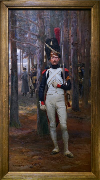 The Factionary, ca. 1900 (olje på tre) av Jean Baptiste Edouard Detaille