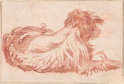 Ein Hund von Jean Baptiste Greuze
