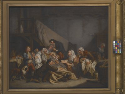 Tod eines alten Mannes von Jean-Baptiste Greuze