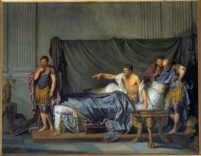 Keiser Septimius Severus (Lucius Septimius Severus Pertinax av Jean Baptiste Greuze
