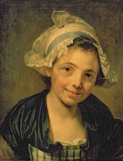 Jente i panser av Jean Baptiste Greuze