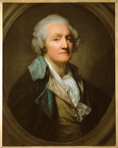 Jean Baptiste Greuze, Selbstporträt von Jean-Baptiste Greuze