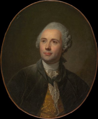 Jean Jacques Caffiéri 1725-1792, ca. 1765. av Jean Baptiste Greuze