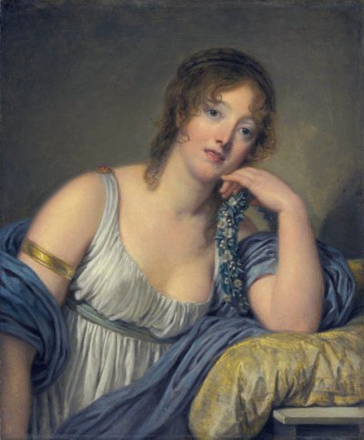 Jeanne Philiberte Ledoux, von Jean-Baptiste Greuze von Jean-Baptiste Greuze